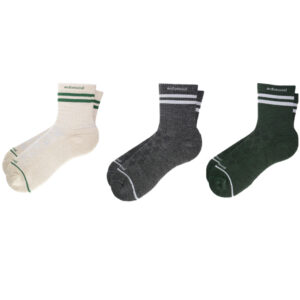 Motionwool Micro Crew Performance Socks 2 Stripes 3-Pack-Large